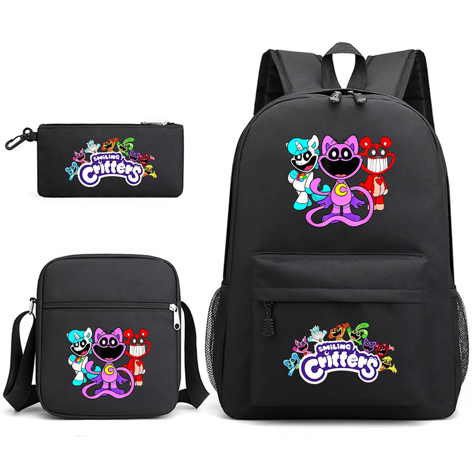 (新品)POPPY フラワーキルティングリュック(ブラック) pointe backpack (black) – POPPY